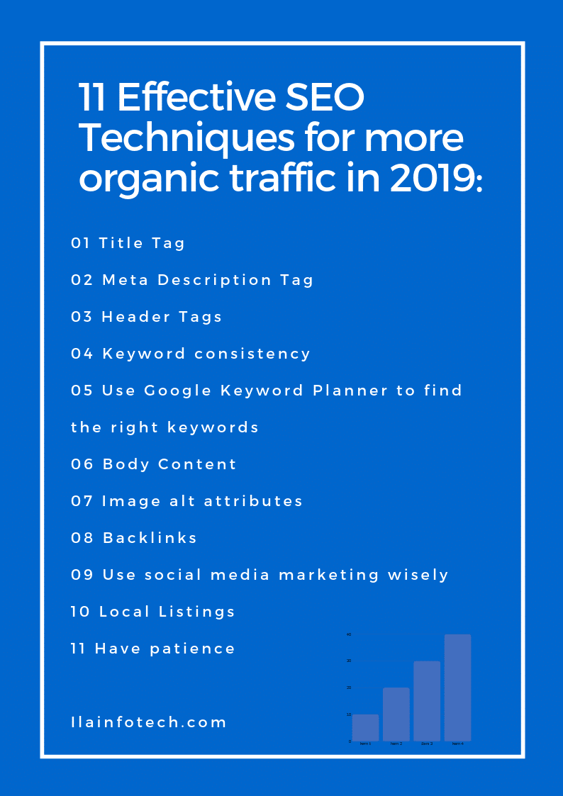 11 Effective SEO Techniques For More Organic Traffic In 2021